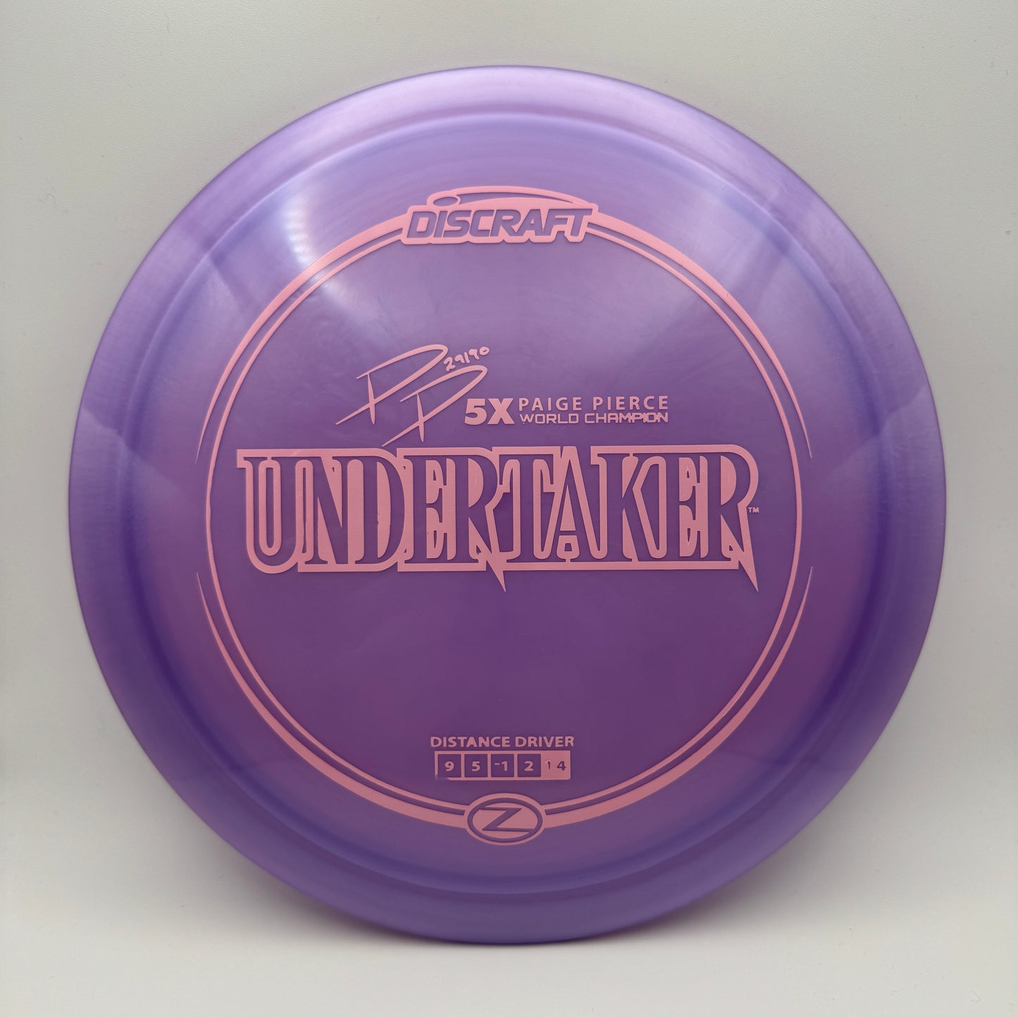 Discraft Z Undertaker Paige Peirce 5x 171g